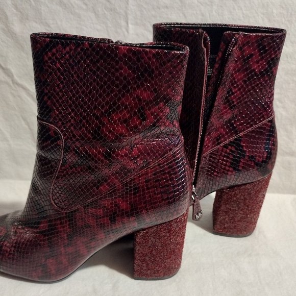 🌎 Michael Kors || 3.5" Marcella Leather Ankle Boot - Picture 10 of 15